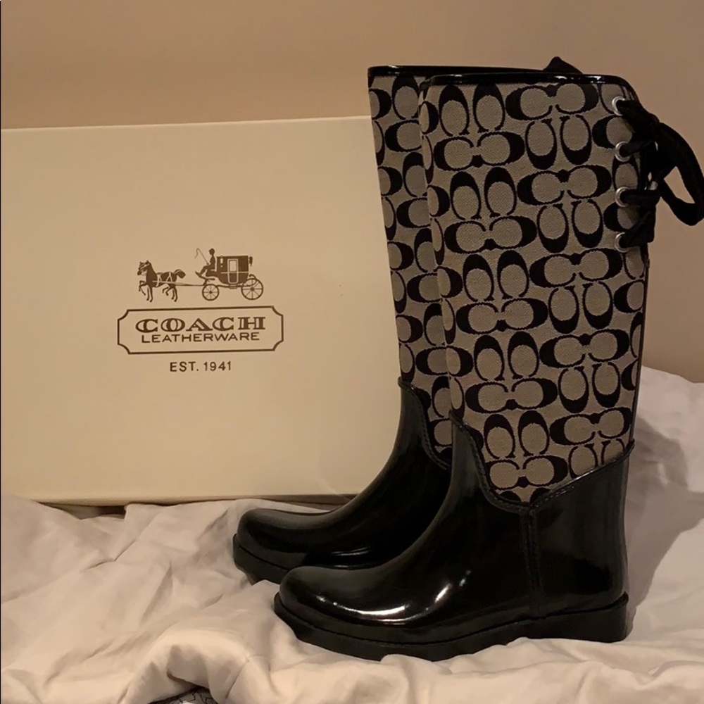 Coach Tristee Rain Boots